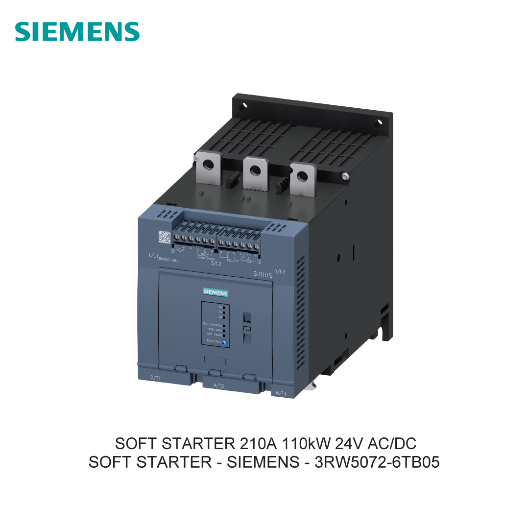 SOFT STARTER 210A 110kW 24V AC/DC