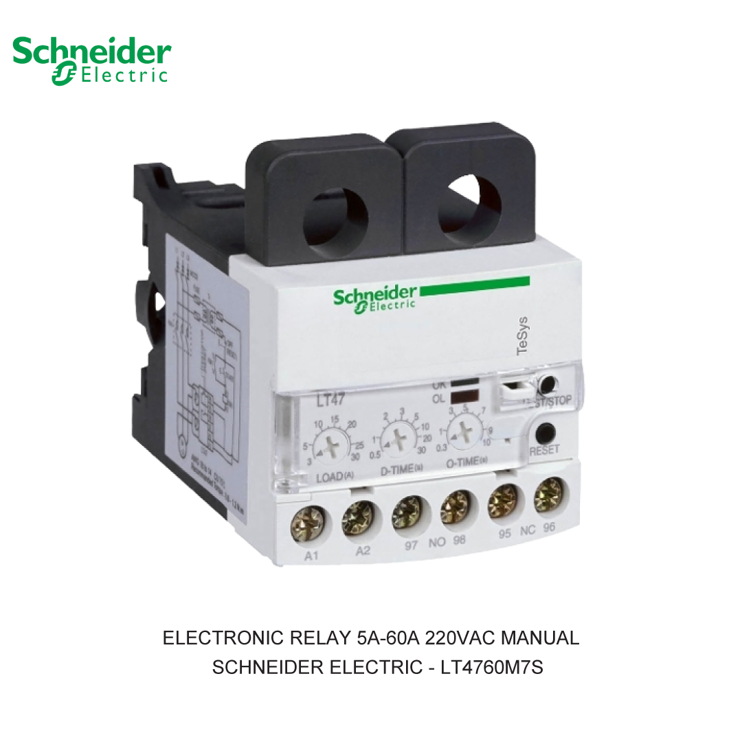 ELECTRONIC RELAY 5A-60A 220VAC MANUAL