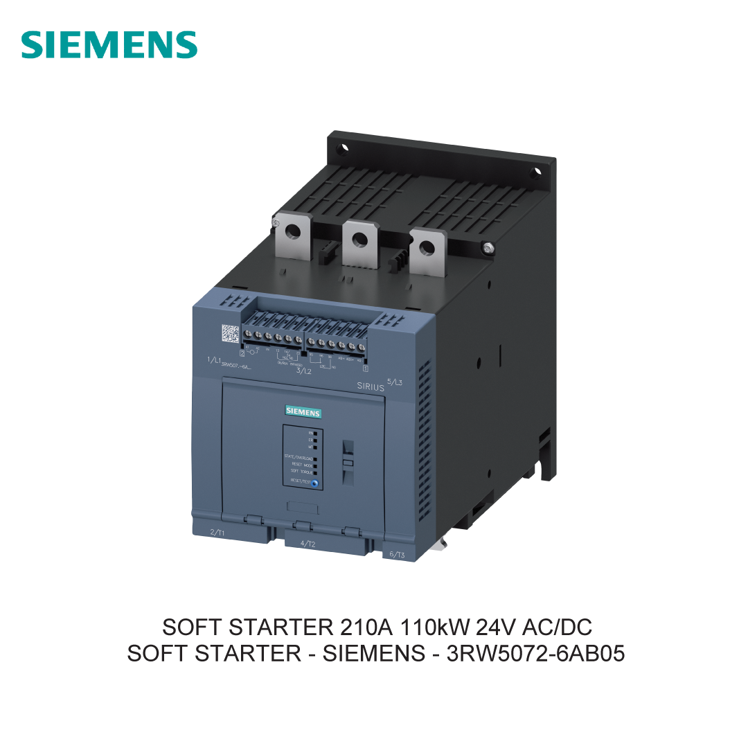 SOFT STARTER 210A 110kW 24V AC/DC