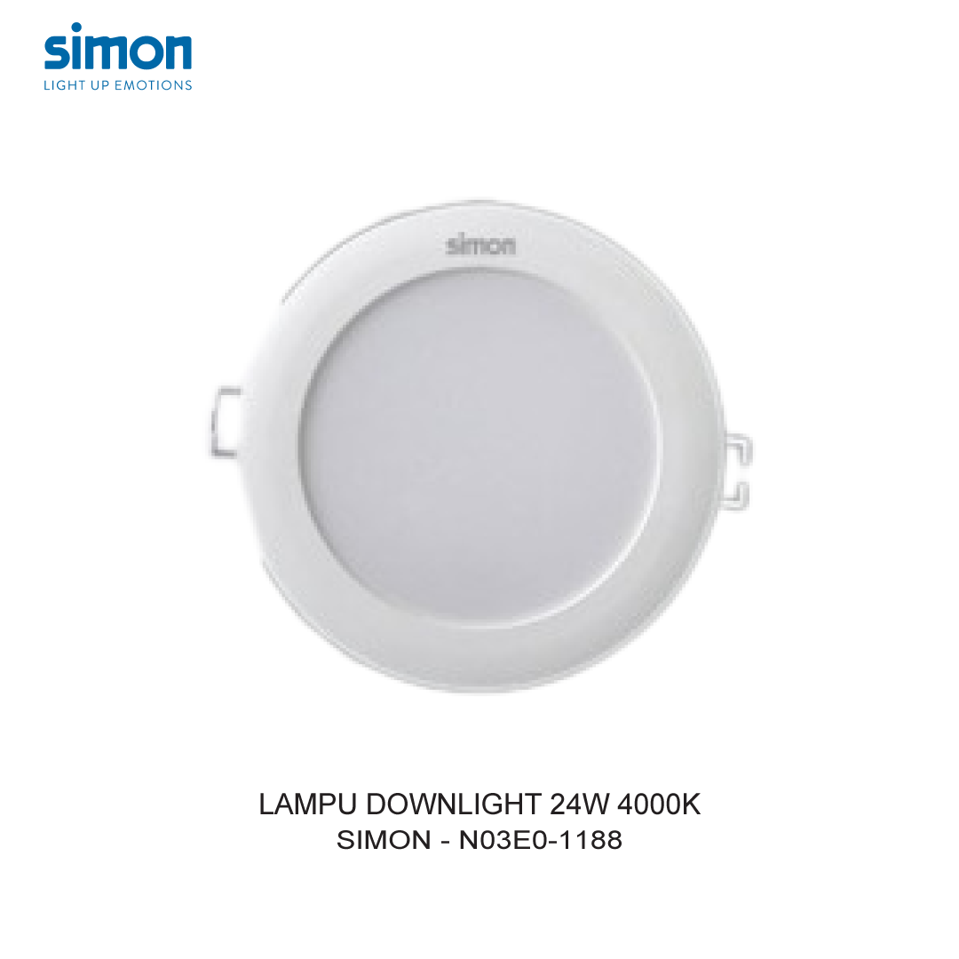 SIMON LAMPU DOWNLIGHT 24W 4000K