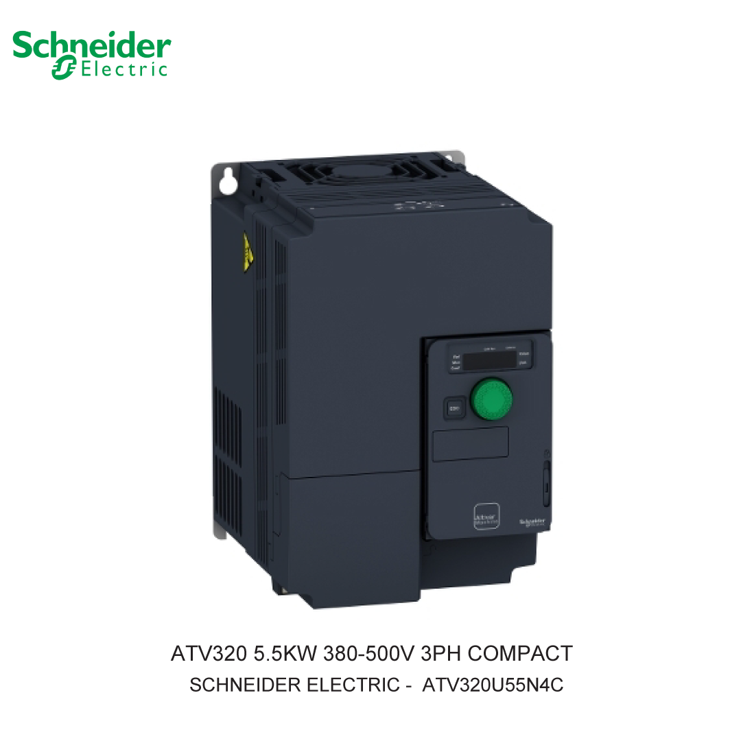 INVERTER ATV320 5.5KW 380-500V 3PH COMPACT ALTIVAR 320 ATV320U55N4C SCHNEIDER ELECTRIC