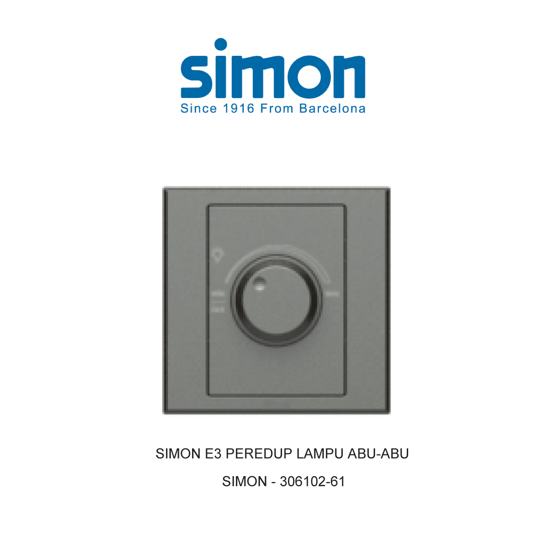 SIMON E3 PEREDUP LAMPU ABU-ABU