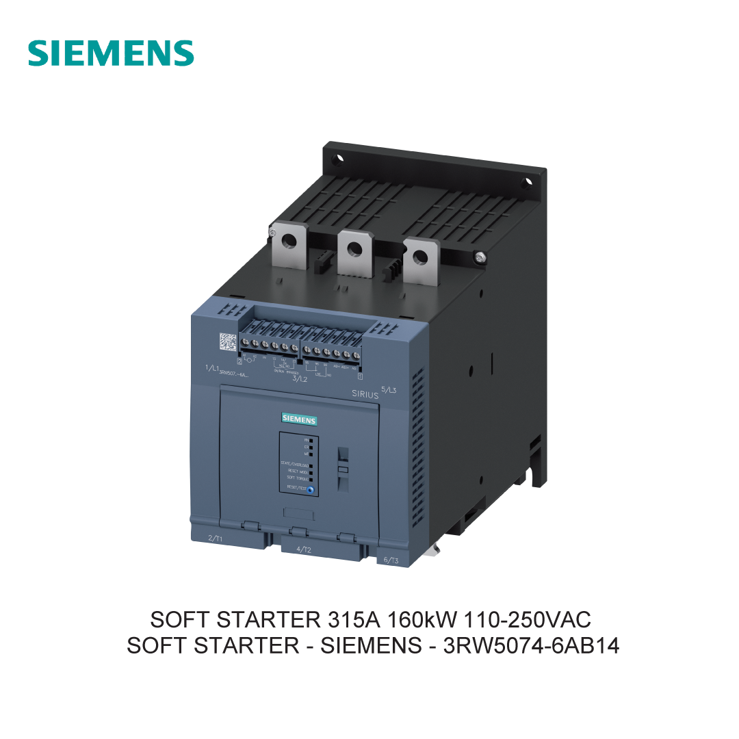 SOFT STARTER 315A 160kW 110-250VAC