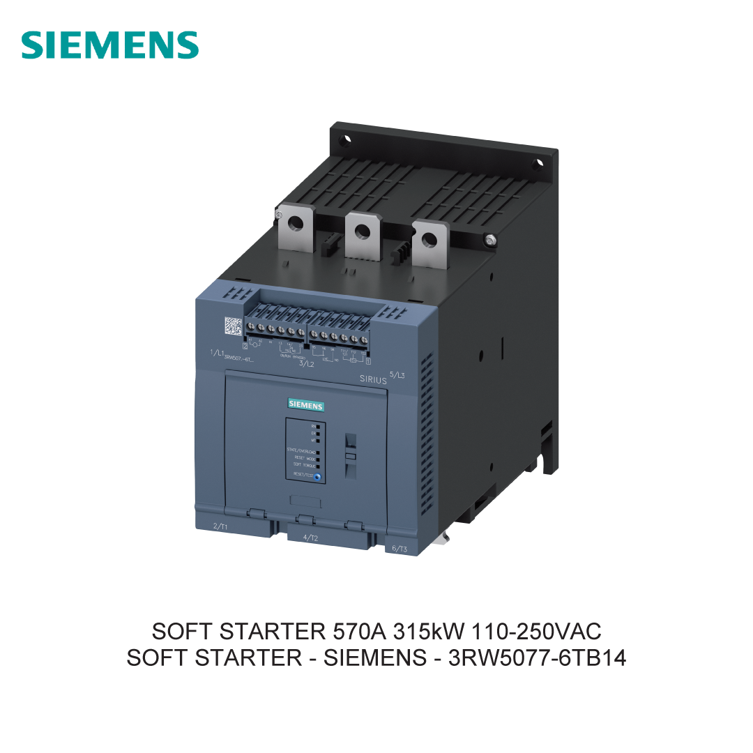 SOFT STARTER 570A 315kW 110-250VAC