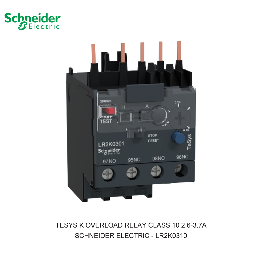 TESYS K OVERLOAD RELAY CLASS 10 2.6-3.7A