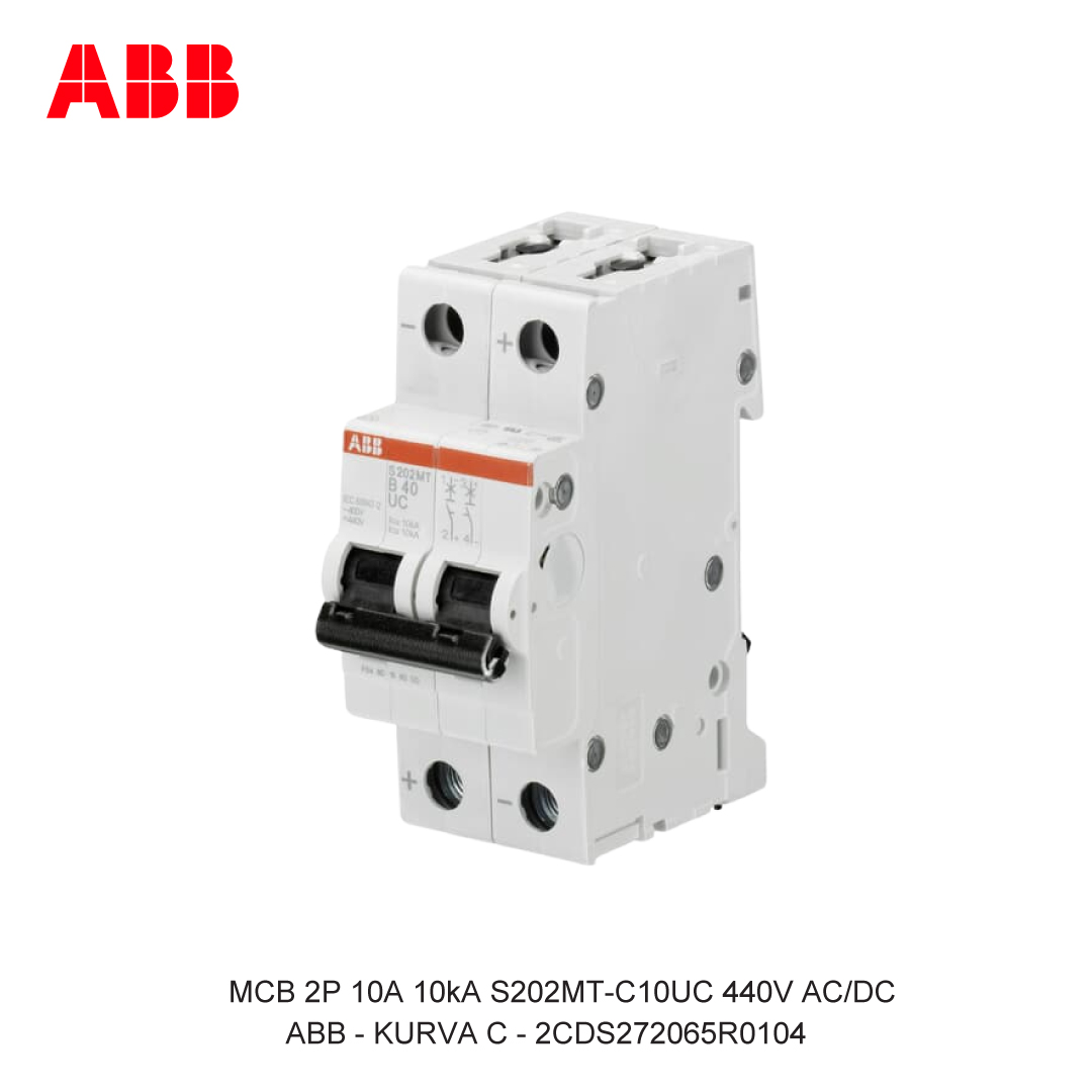 MCB 2P 10A 10kA KURVA C