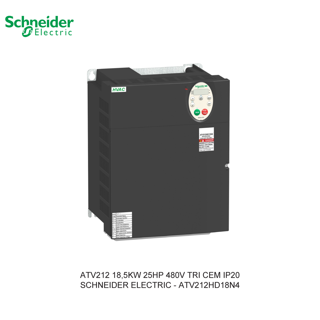 ATV212 18,5KW 25HP 480V TRI CEM IP20