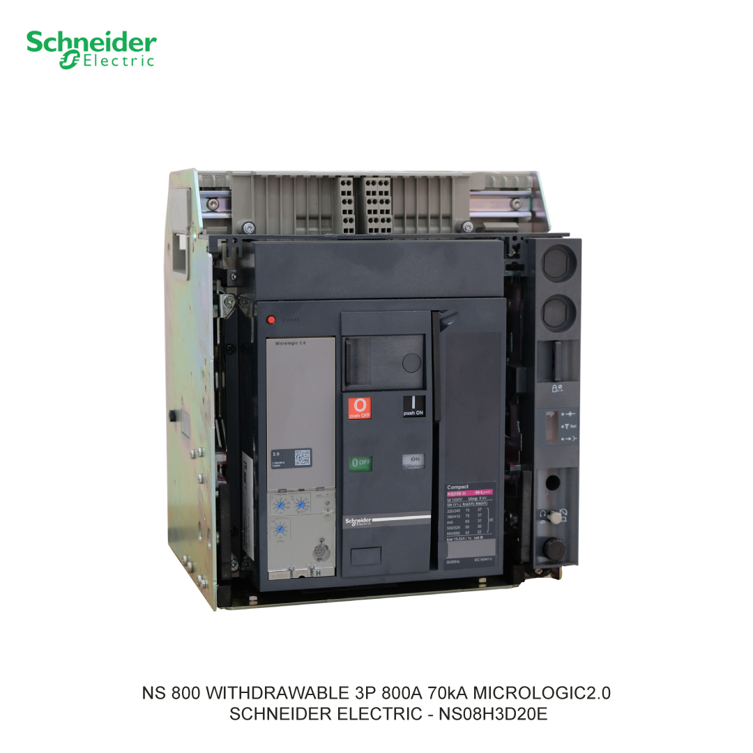 NS 800 WITHDRAWABLE 3P 800A 70KA MICROLOGIC2.0