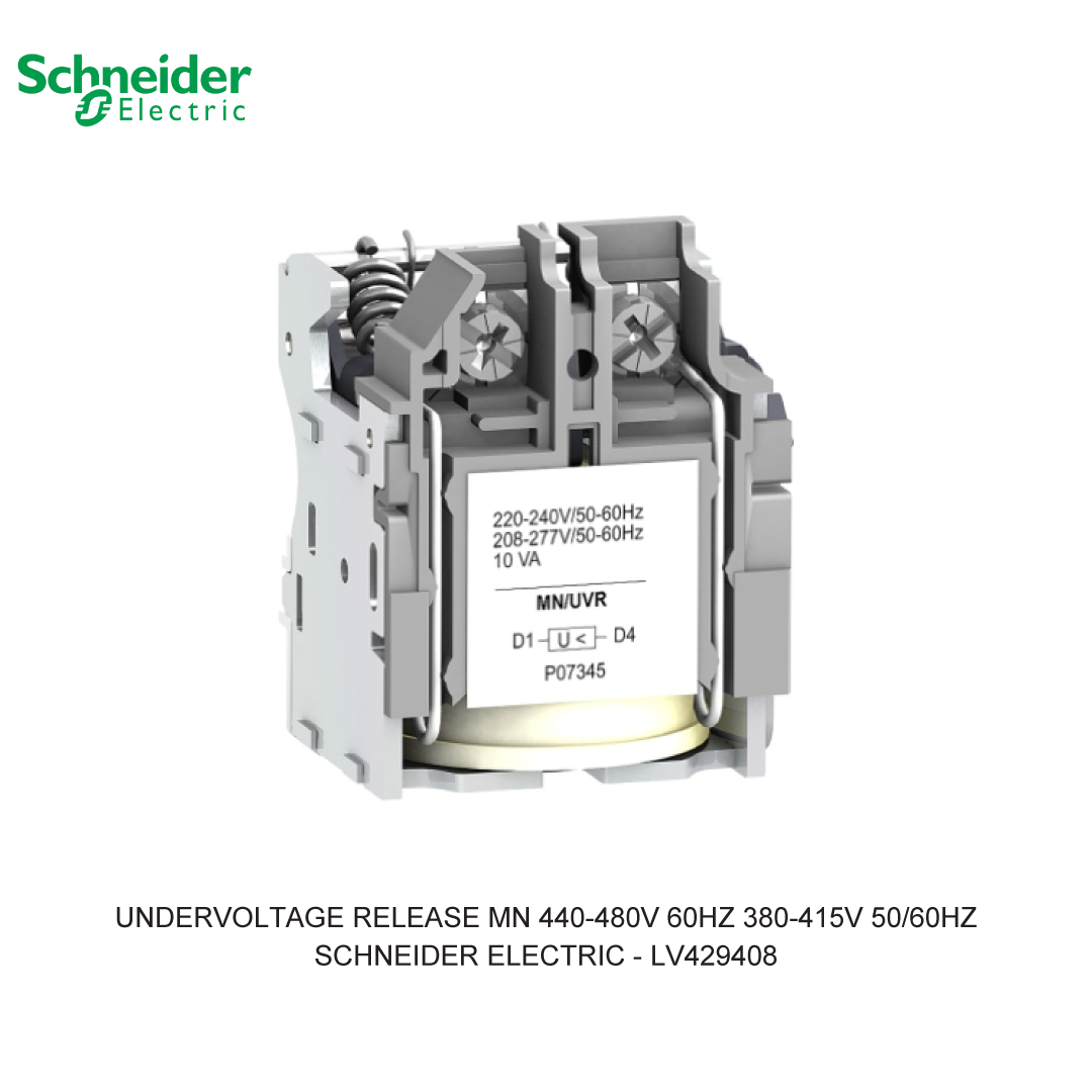 UNDERVOLTAGE RELEASE MN 440-480V 60HZ 380-415V 50/60HZ