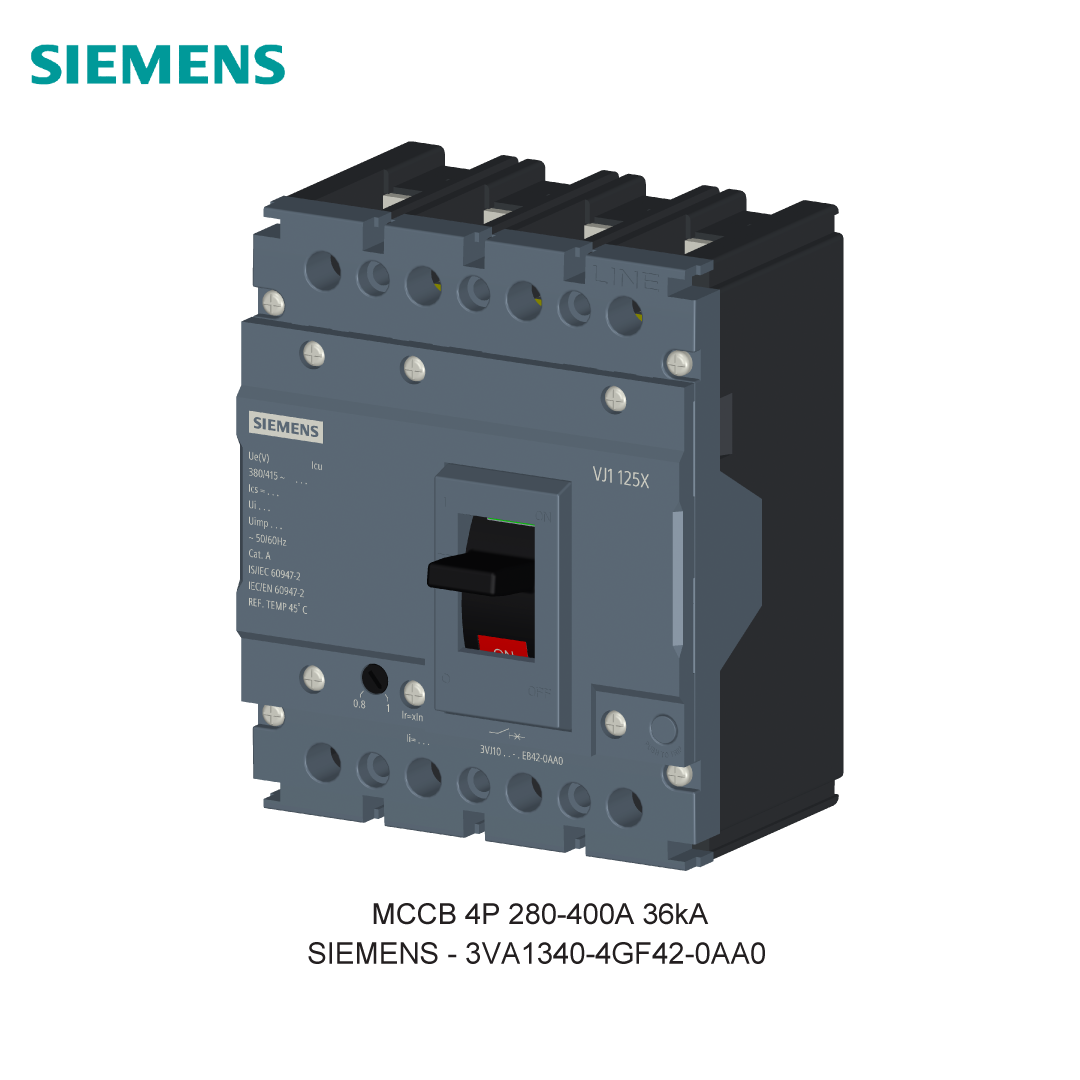 MCCB 4P 280-400A 36kA