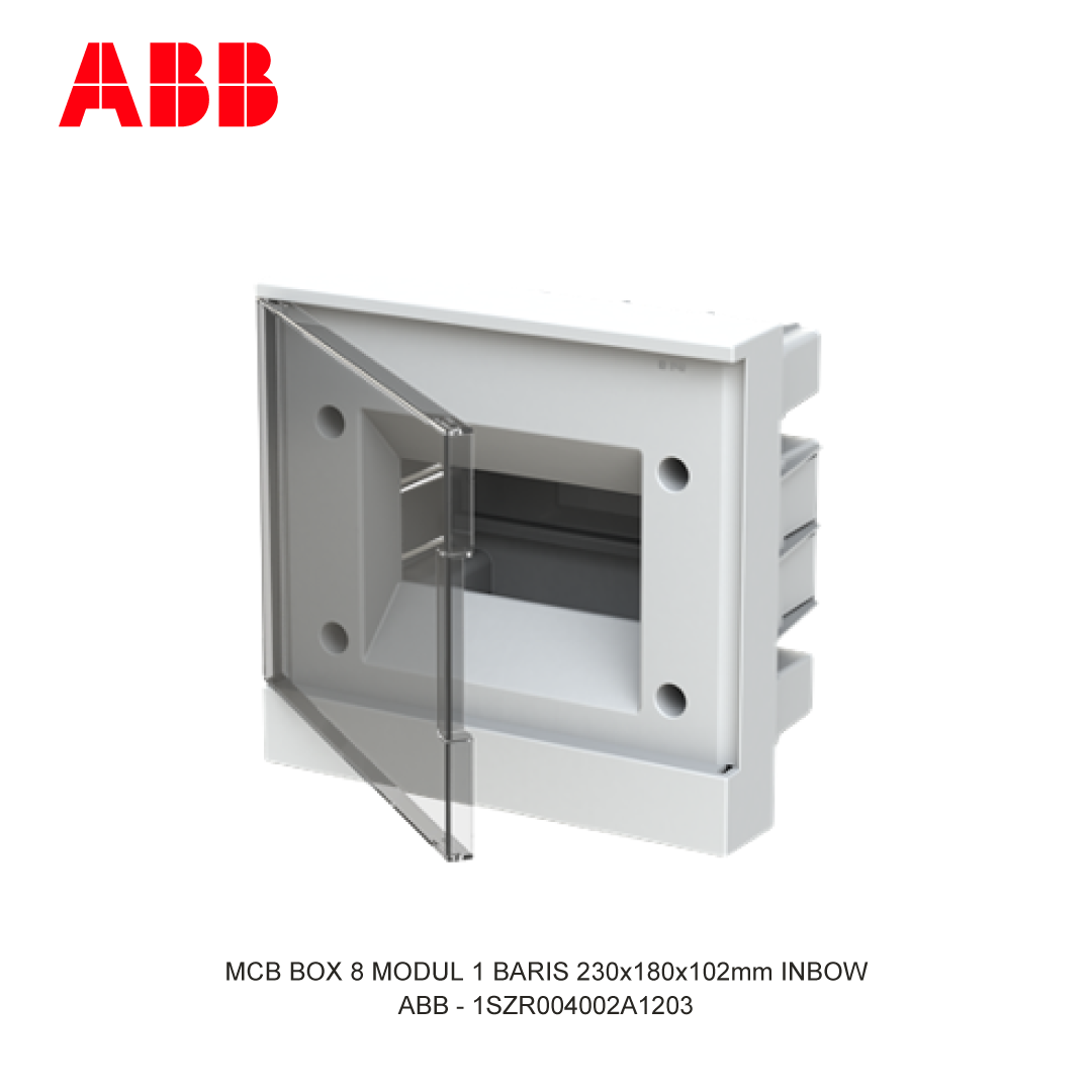 MCB BOX 8 MODUL 1 BARIS 230x180x102mm INBOW