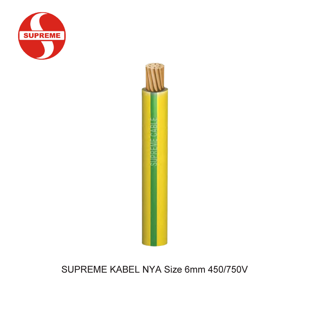 SUPREME KABEL NYA Size 6mm 450/750V