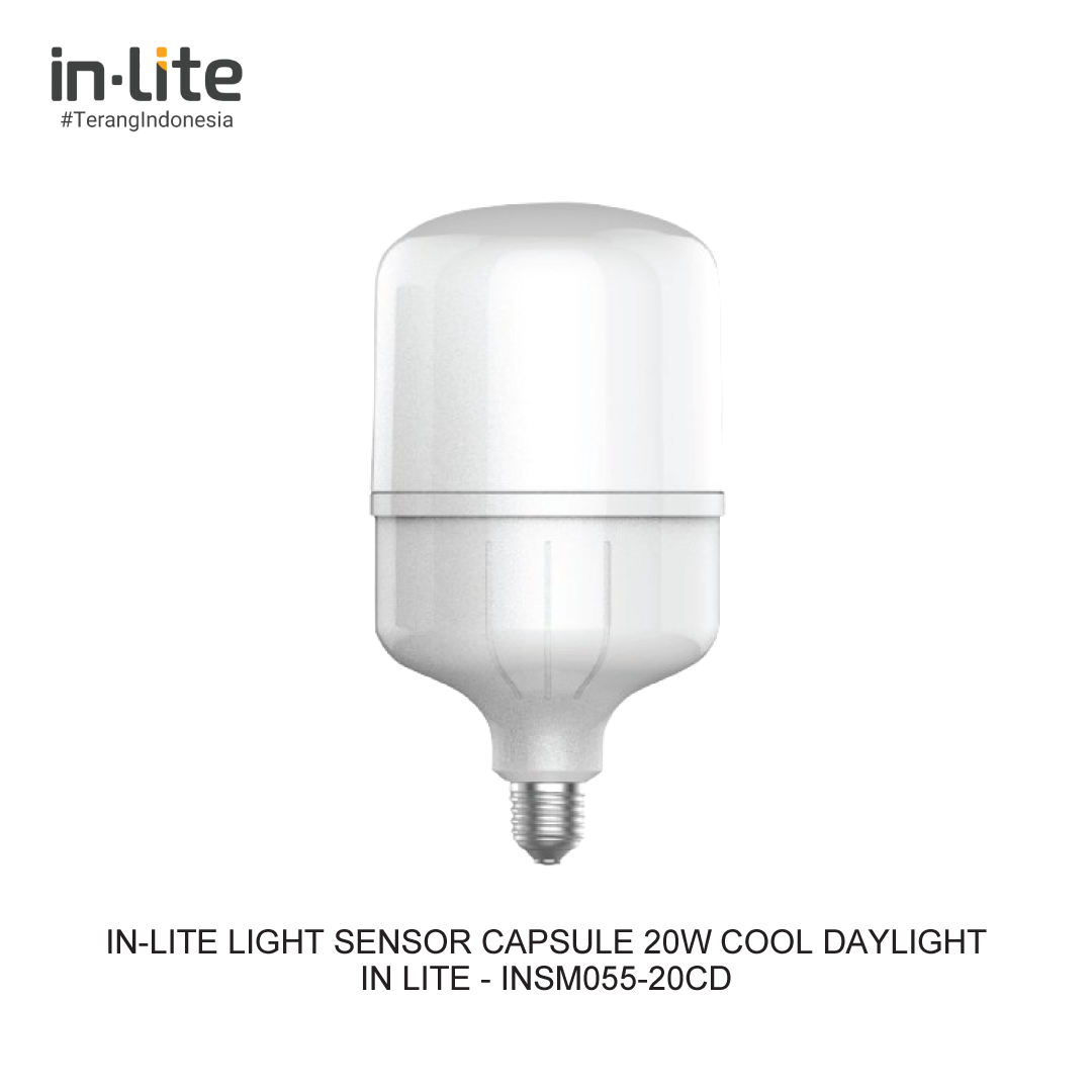 IN-LITE LED CAPSULE SENSOR CAHAYA 20W PUTIH