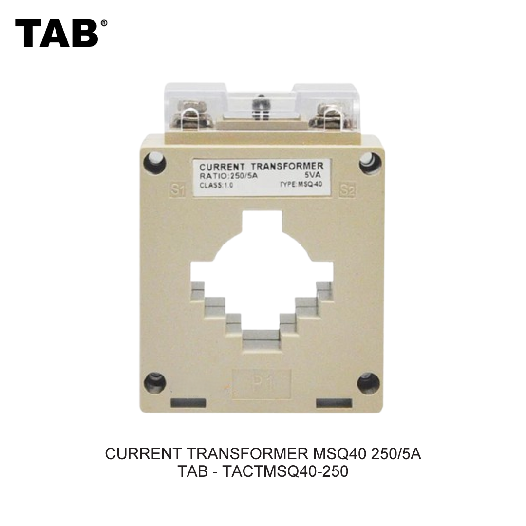 CURRENT TRANSFORMER MSQ40 250/5A