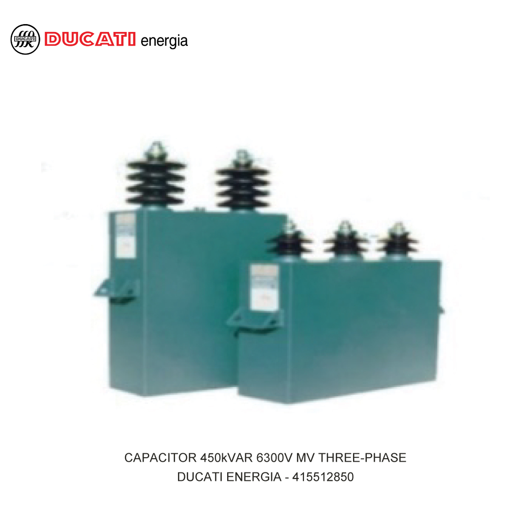 CAPACITOR 450kVAR 6300V MV THREE-PHASE