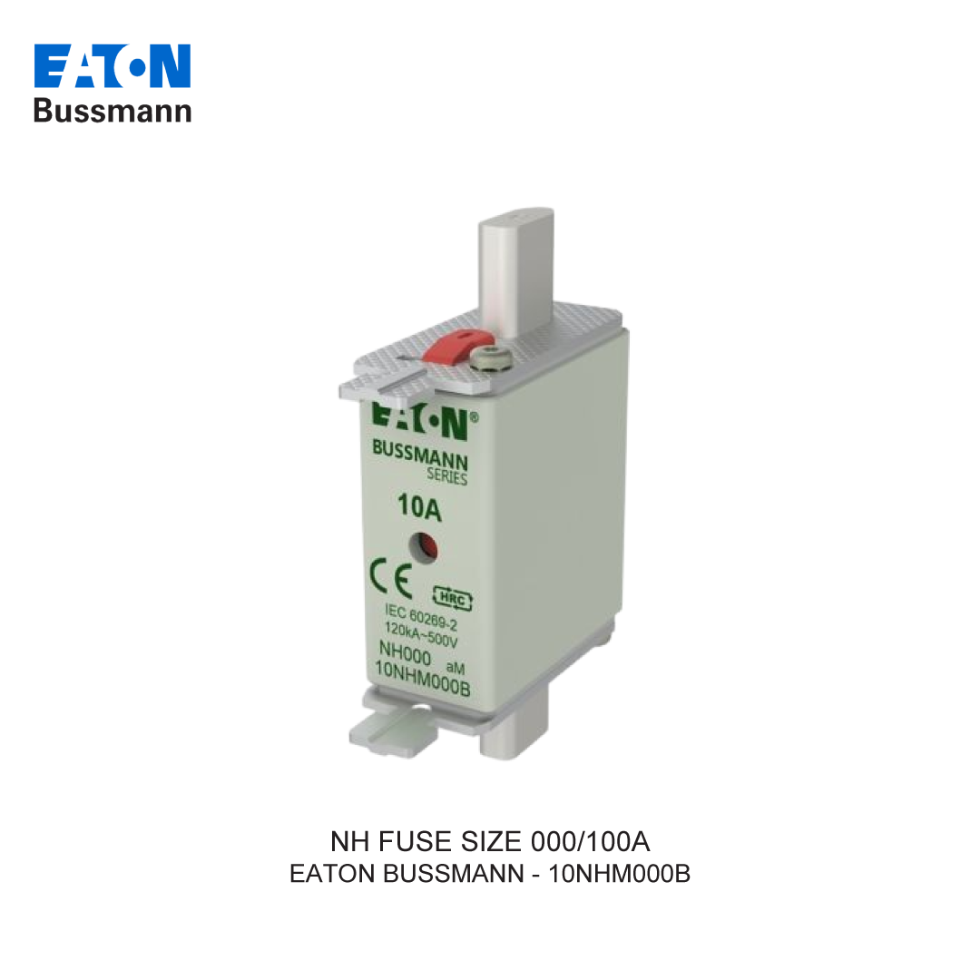 NH FUSE SIZE 000/100A