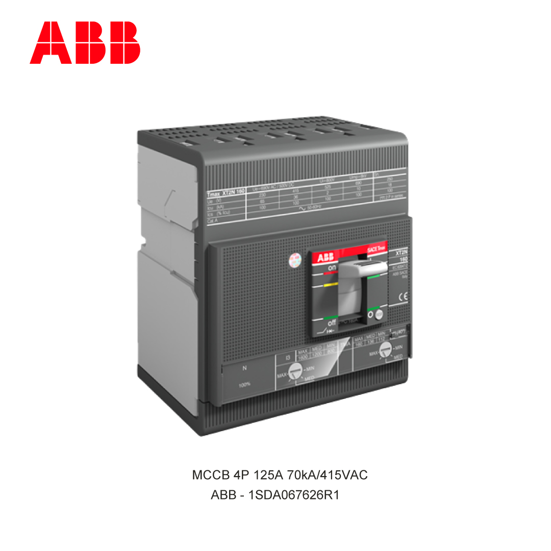 MCCB 4P 125A 70kA/415VAC | ListrikKita.com