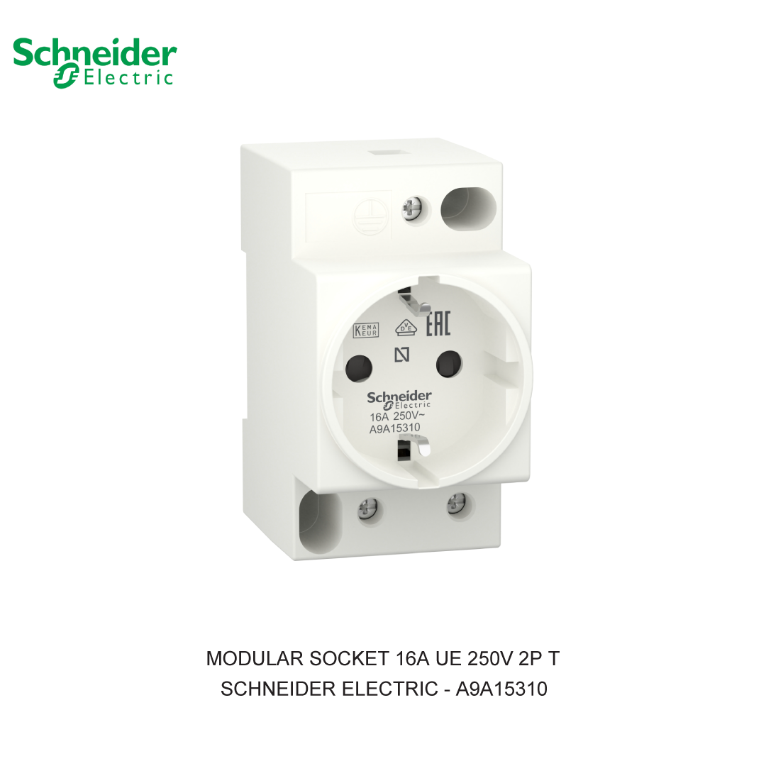 MODULAR SOCKET 16A UE 250V 2P T | ListrikKita.com