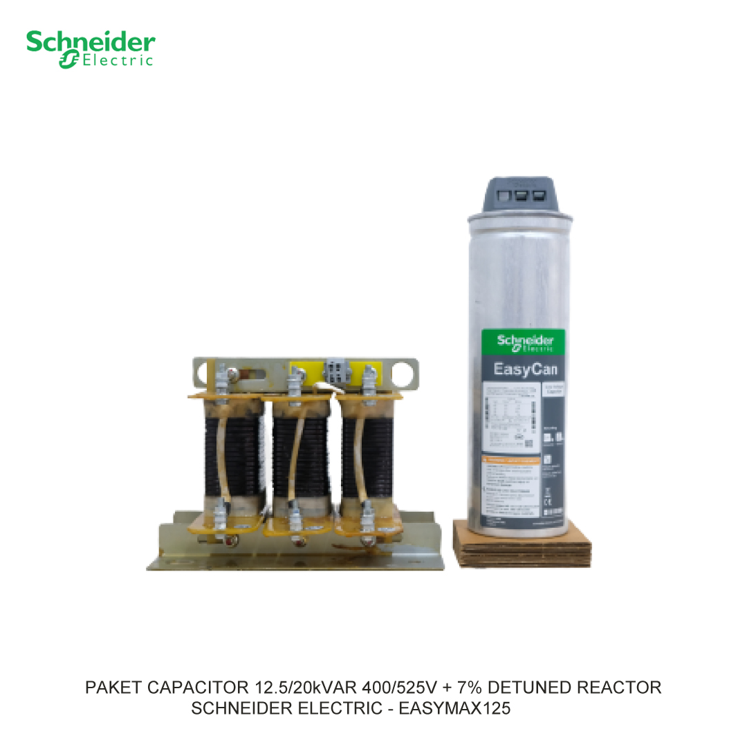 PAKET CAPACITOR 12.5/20kVAR 400/525V + 7% DETUNED REACTOR