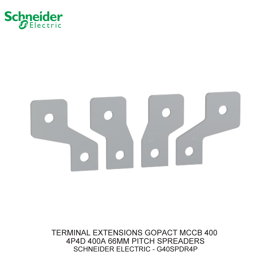 TERMINAL EXTENSIONS GOPACT MCCB 400 4P4D 400A 66MM PITCH SPREADERS