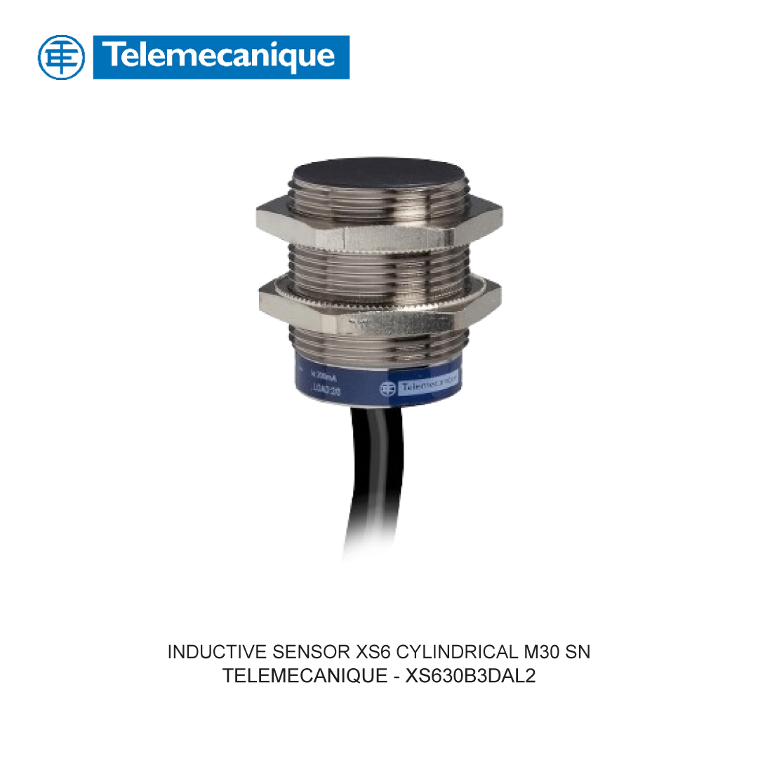 INDUCTIVE SENSOR XS6 CYLINDRICAL M30 SN
