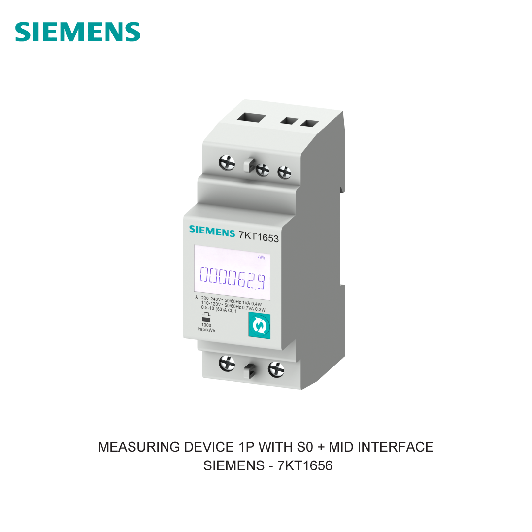 MEASURING DEVICE 1P WITH S0 + MID INTERFACE
