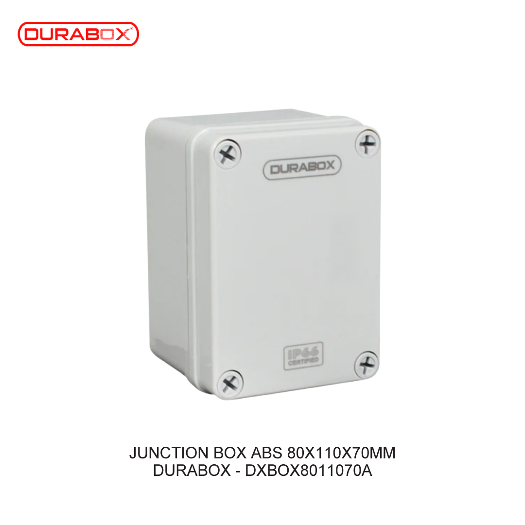 JUNCTION BOX ABS 80X110X70mm