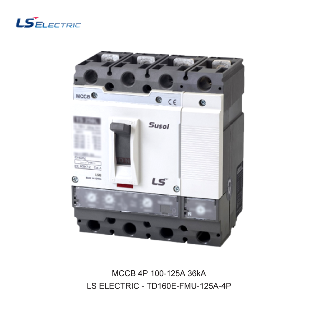 MCCB 4P 100-125A 36kA