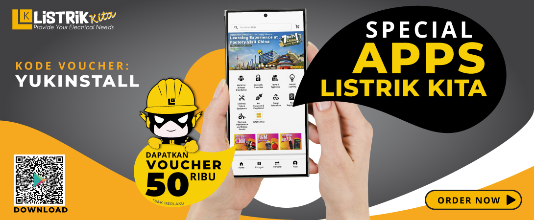 BELANJA DI APLIKASI LISTRIKKITA, DAN NIKMATI VOUCHER POTONGAN SENILAI RP 50.000 SECARA LANGSUNG!