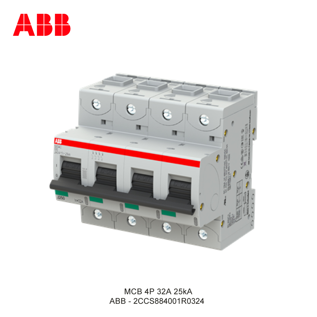 MCB 4P 32A 25kA KURVA C