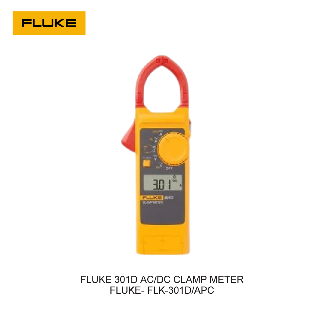 FLUKE 301D AC/DC CLAMP METER