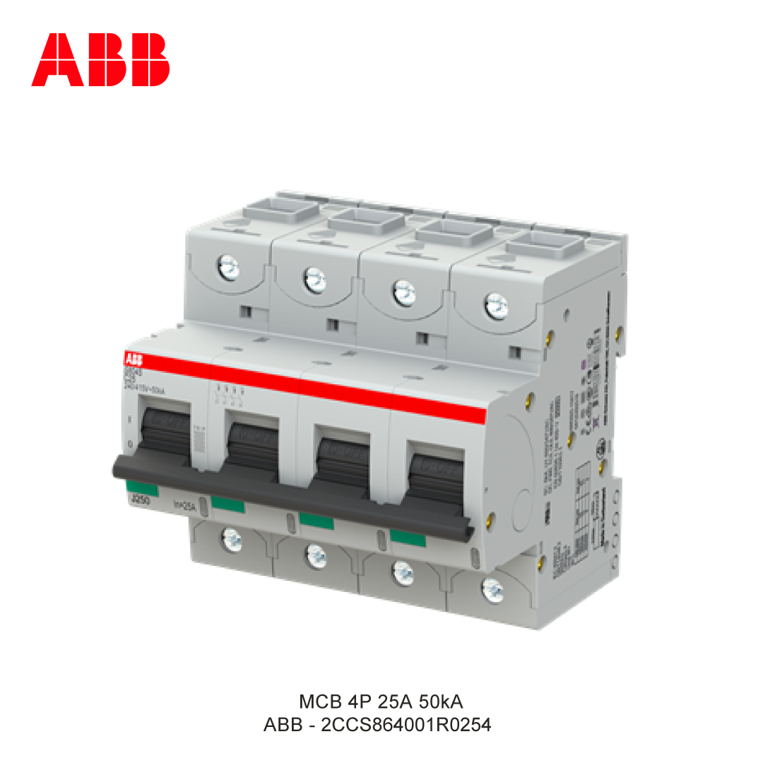 MCB 4P 25A 50kA KURVA C