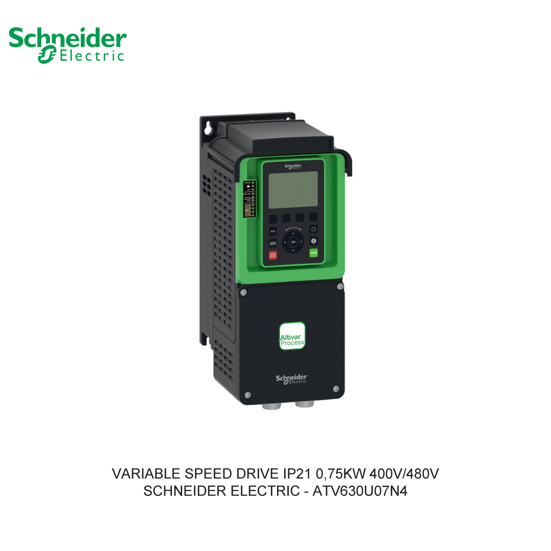 VARIABLE SPEED DRIVE IP21 0,75KW 400V/480V