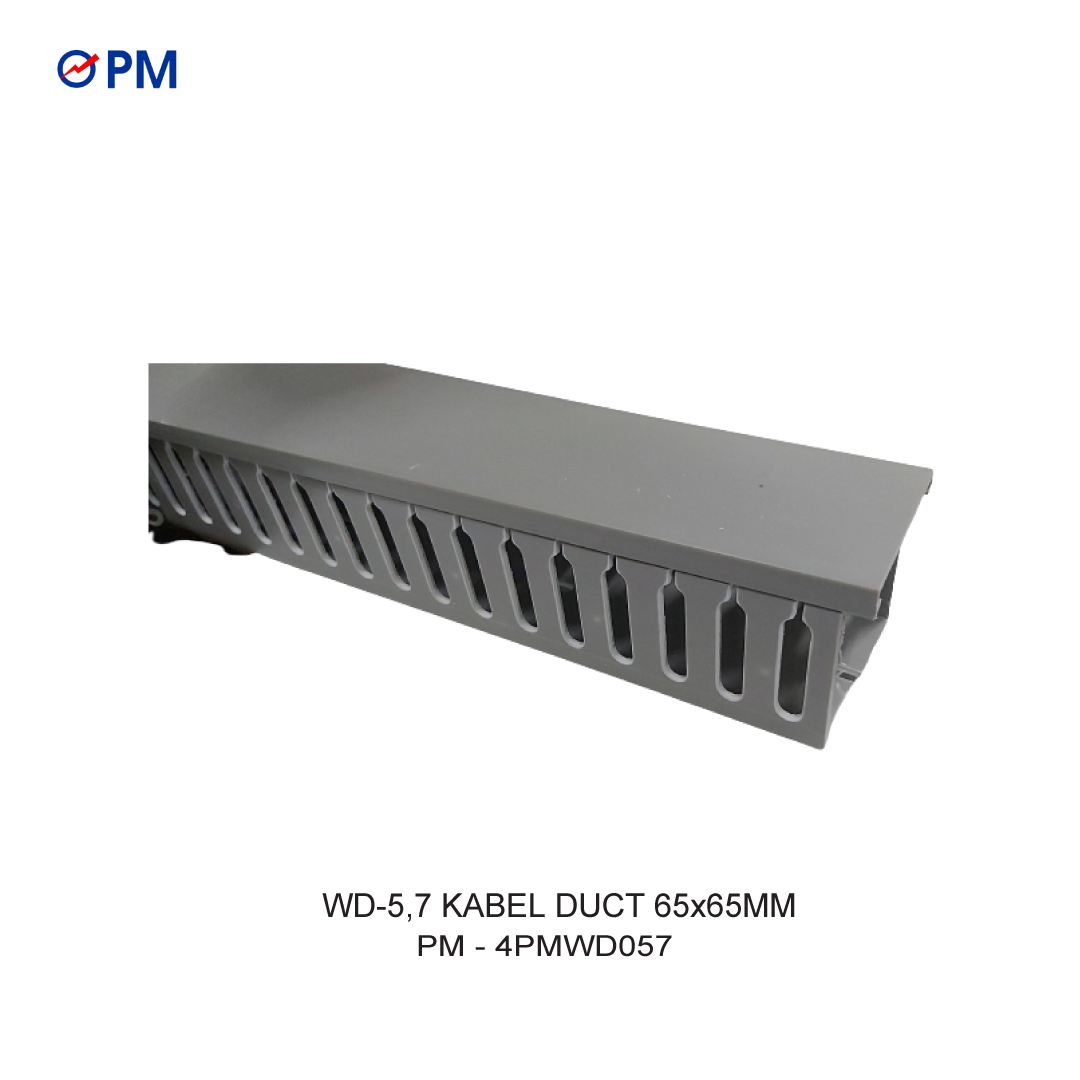 WD-5,7 CABLE DUCT 65x65MM (Harga 1 Dus = 16 Batang)