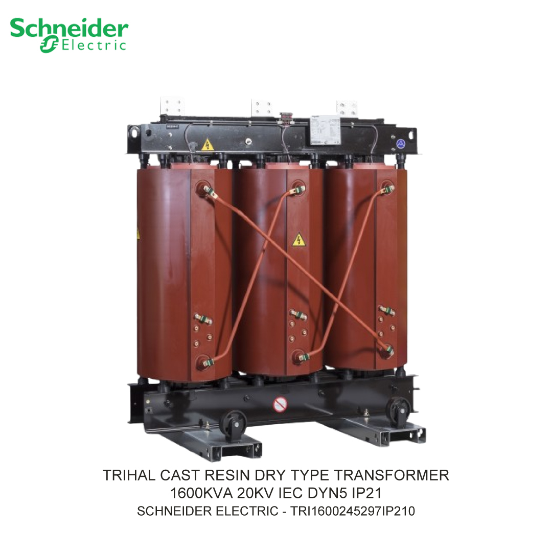TRIHAL CAST RESIN DRY TYPE TRANSFORMER 1600KVA 20KV IEC DYN5 IP21
