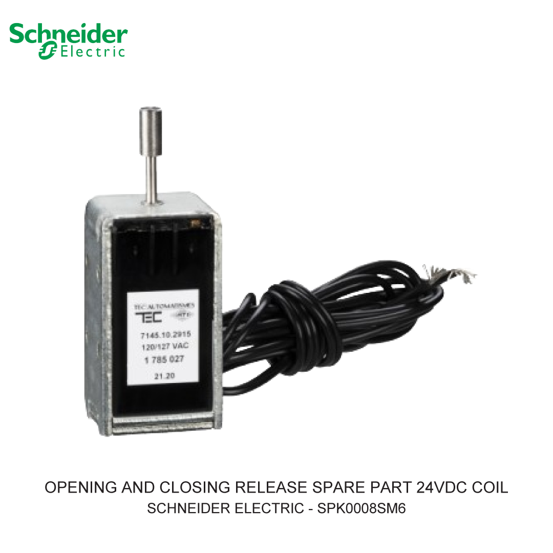 OPENING AND CLOSING RELEASE SPARE PART 24VDC COIL