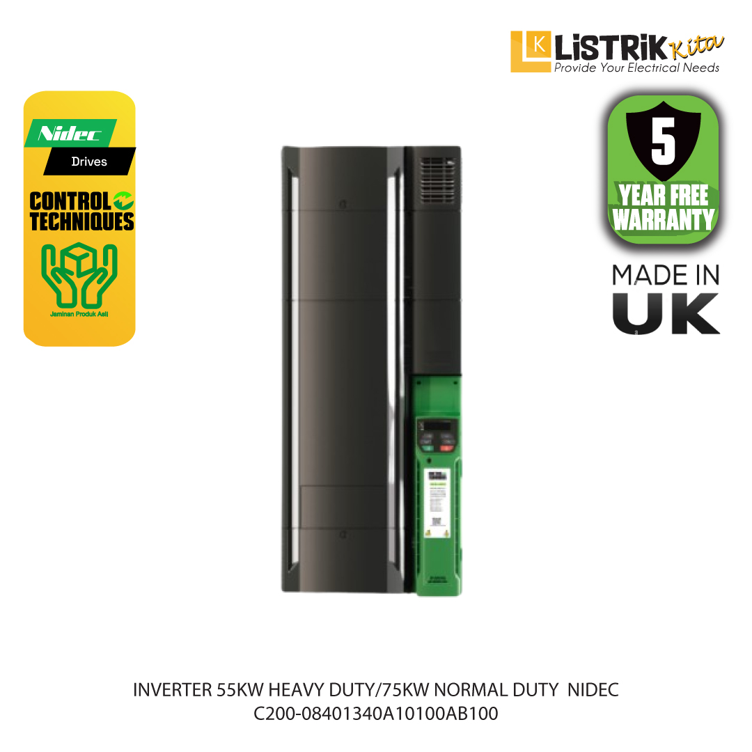 INVERTER COMMANDER C200 HD 55KW/ND 75KW 155A 400V