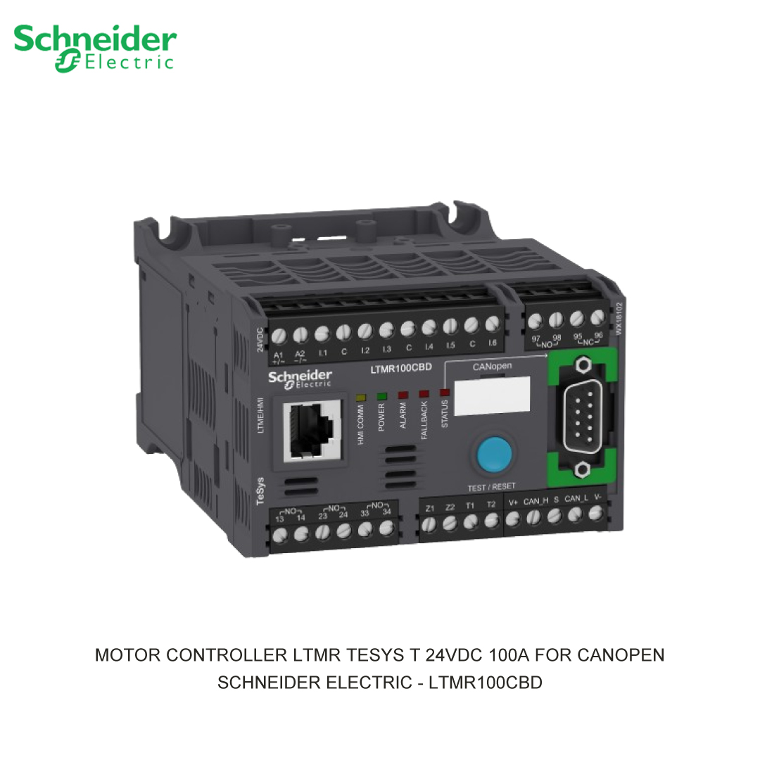 MOTOR CONTROLLER LTMR TESYS T 24VDC 100A FOR CANOPEN