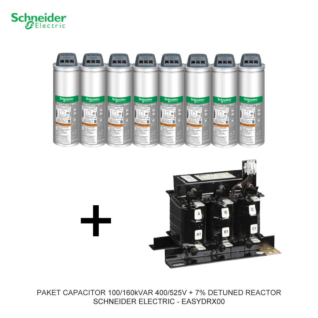 PAKET CAPACITOR 100/160kVAR 400/525V + 7% DETUNED REACTOR