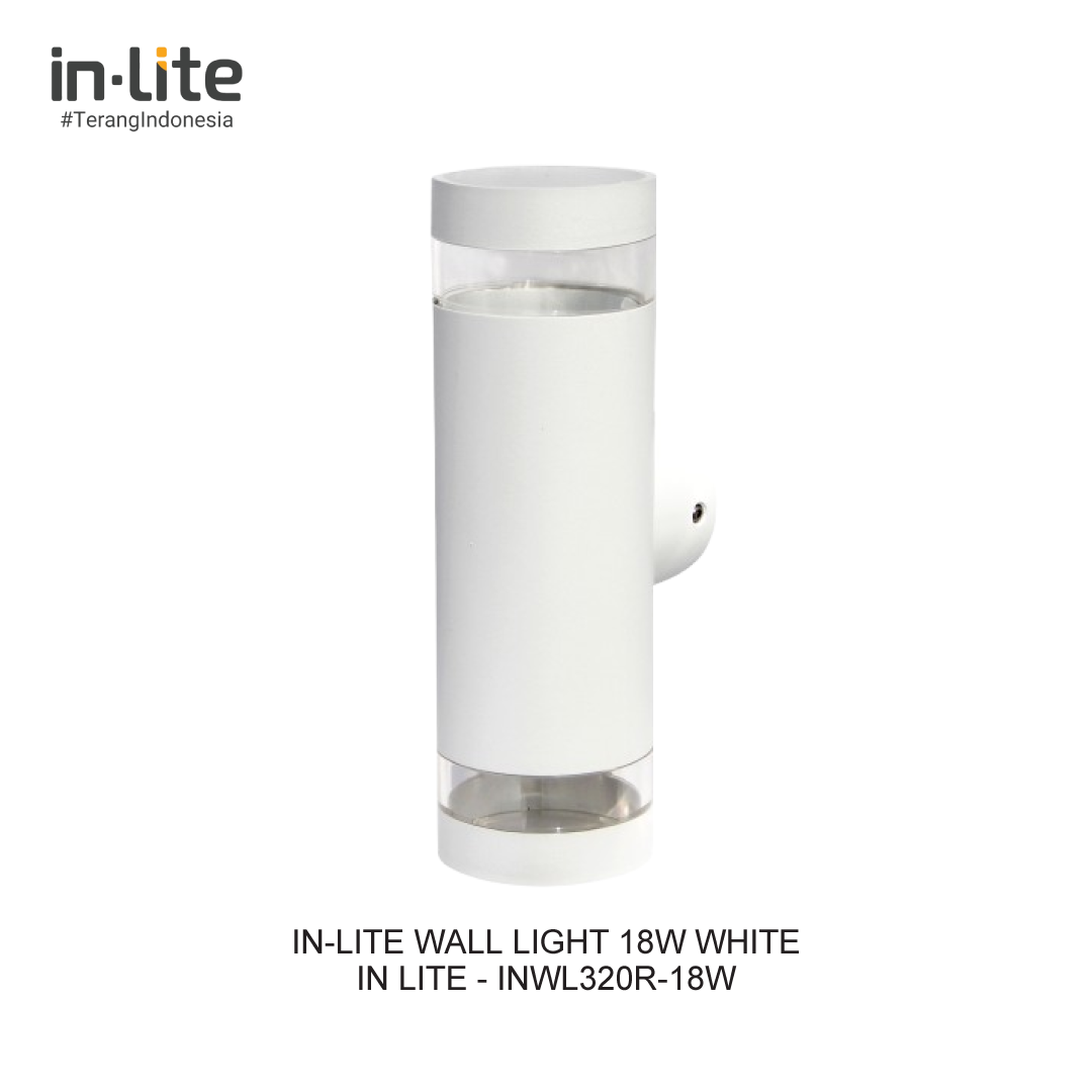 IN-LITE WALL LIGHT 18W 3 COLOUR WHITE