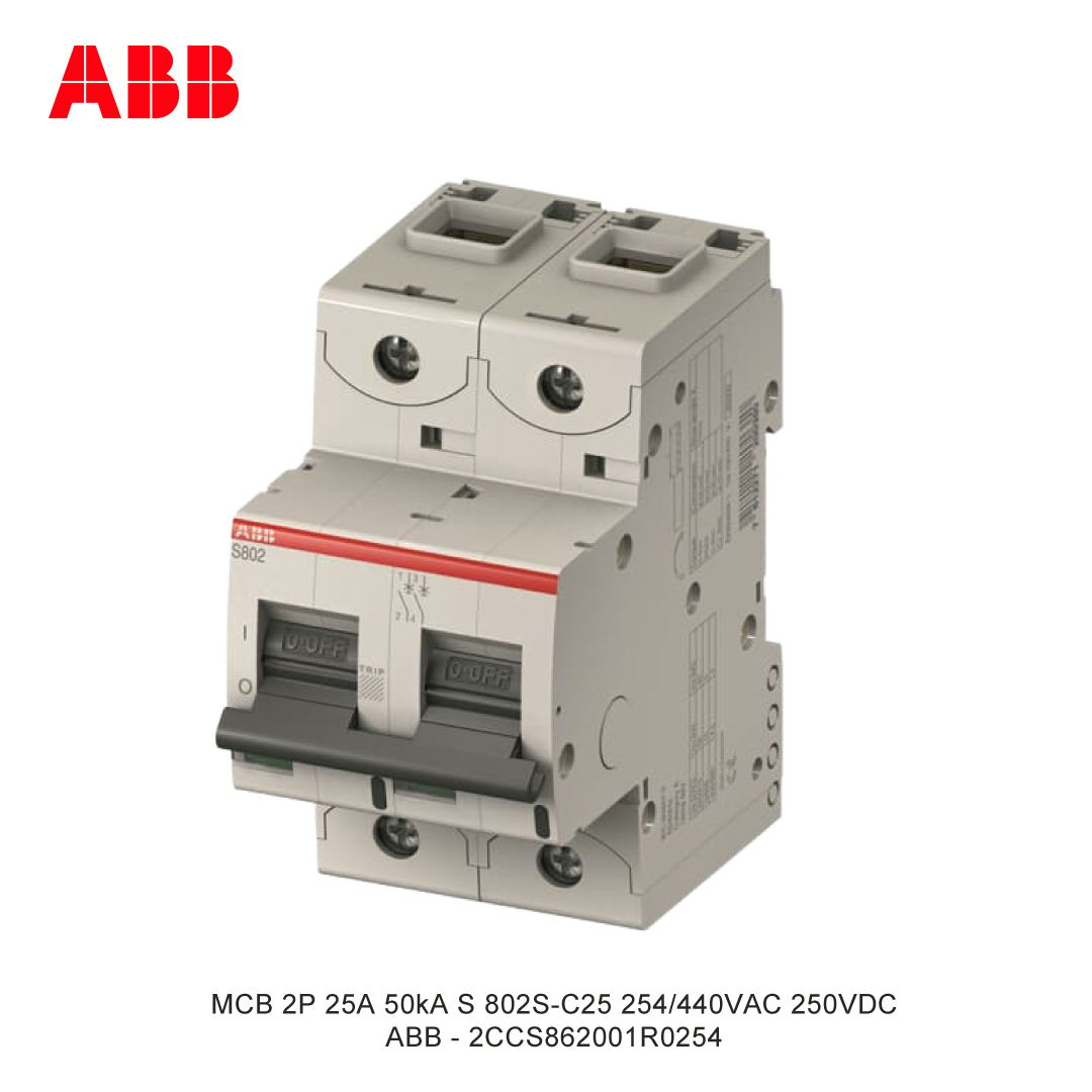 MCB 2P 25A 50kA KURVA C