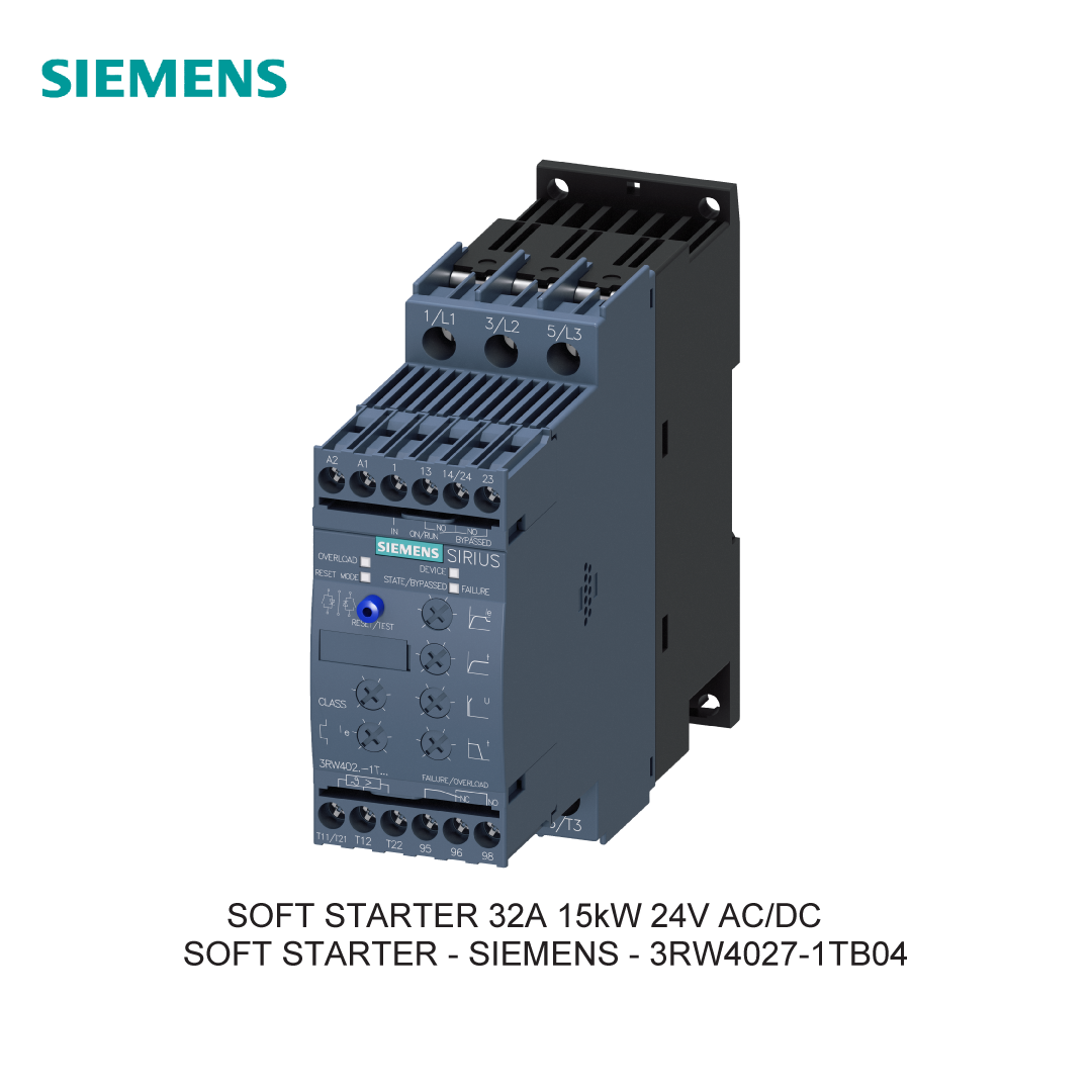SOFT STARTER 32A 15kW 24V AC/DC