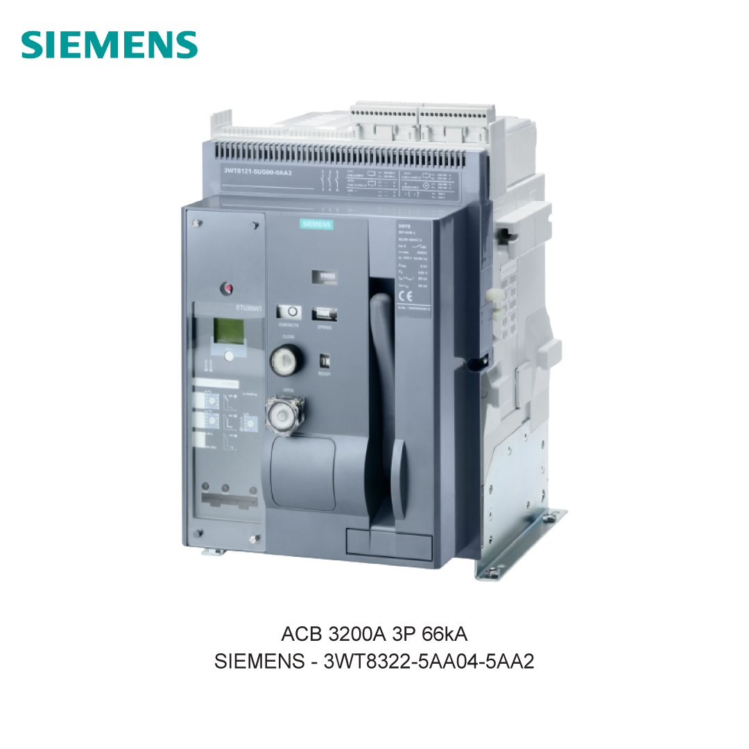 ACB 3200A 3P 66kA SIEMENS