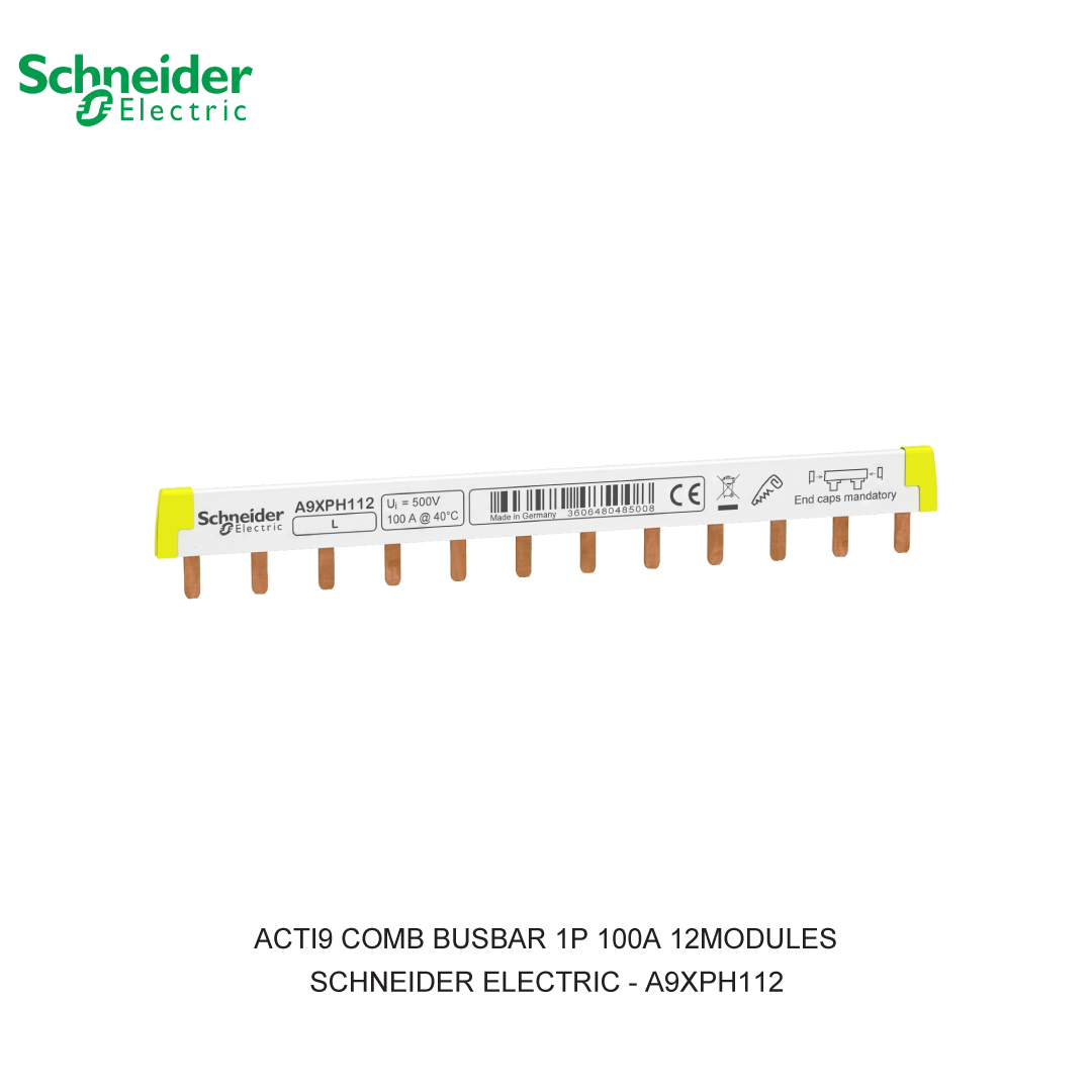 ACTI9 COMB BUSBAR 1P 100A 12MODULES