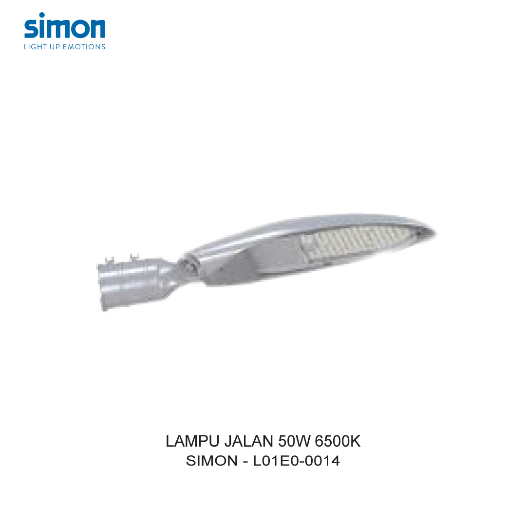SIMON LAMPU JALAN 50W 6500K