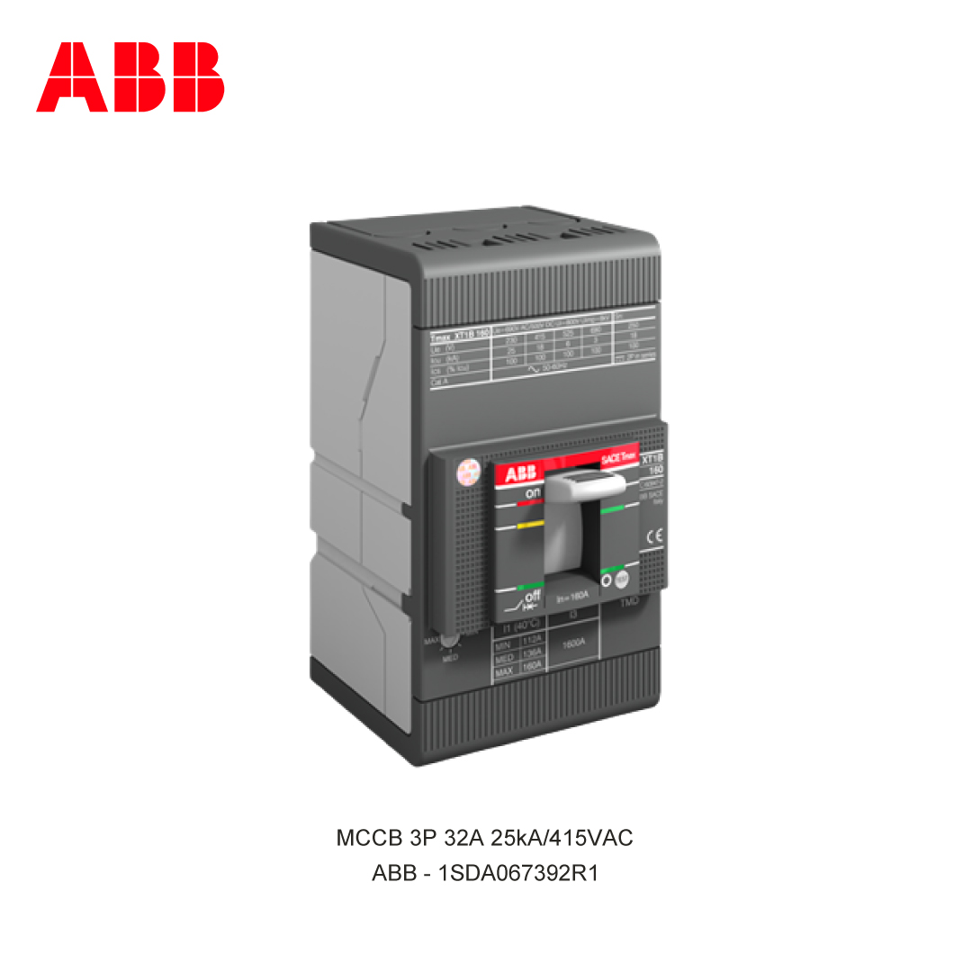 MCCB 3P 32A 25kA/415VAC