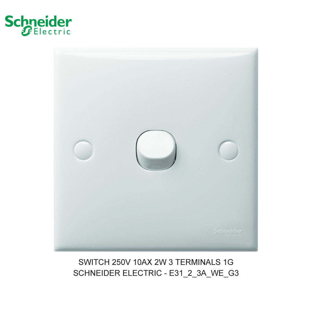 SWITCH 250V 10AX 2W 3 TERMINALS 1G
