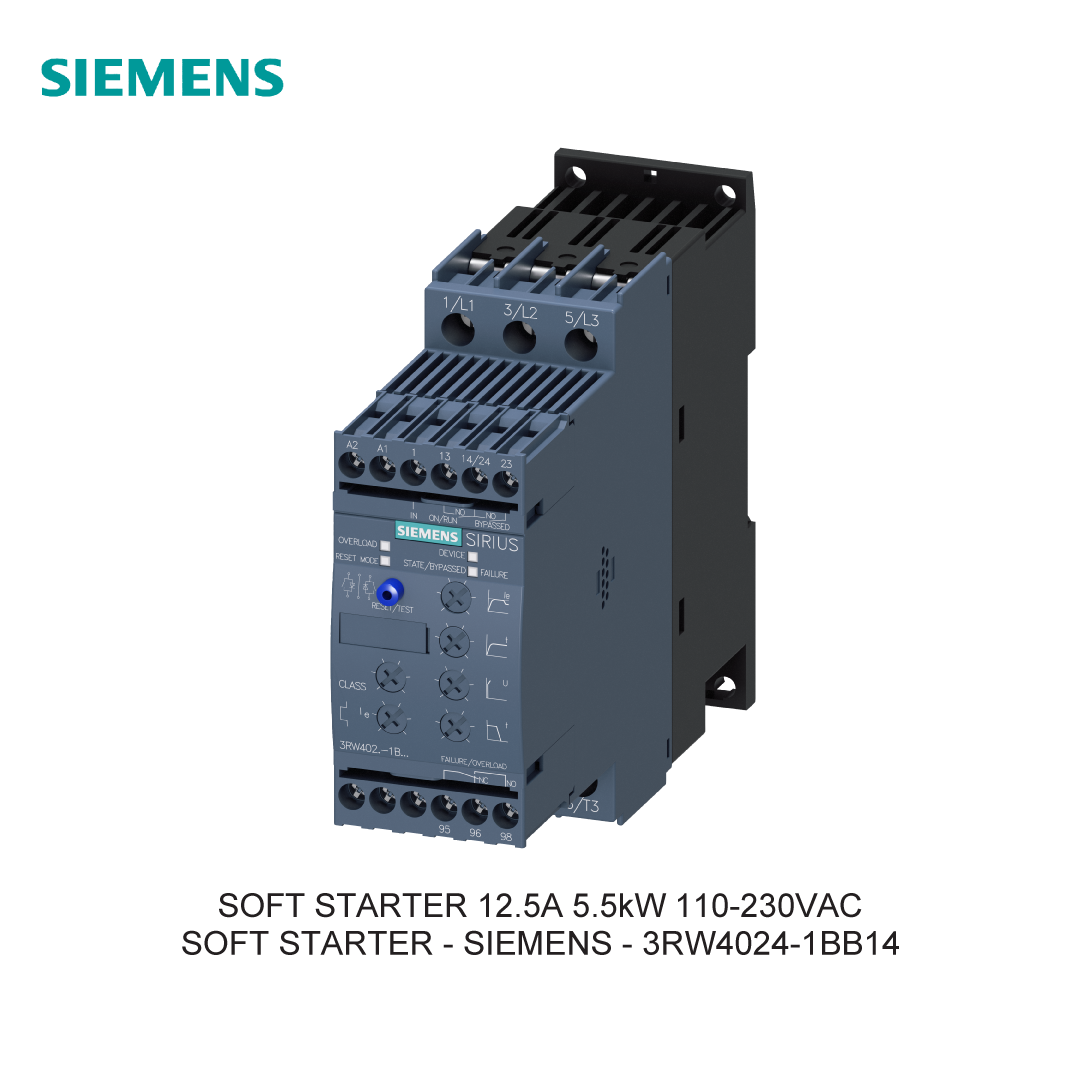 SOFT STARTER 12.5A 5.5kW 110-230VAC