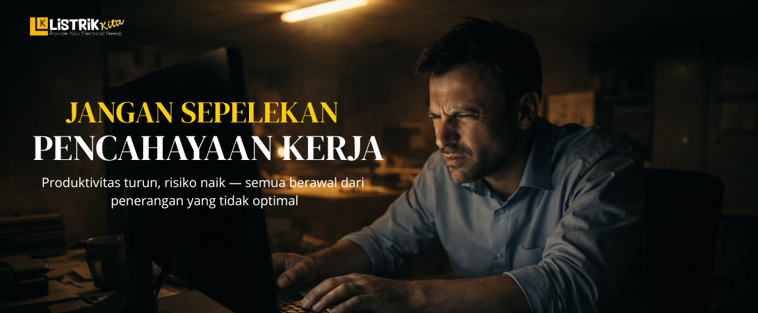 Bahaya Penerangan Buruk di Tempat Kerja