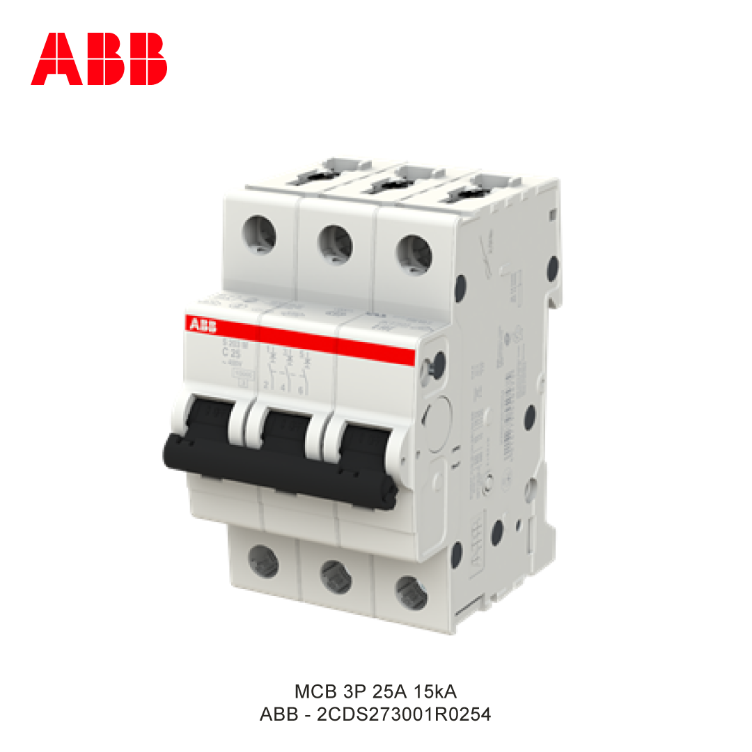 MCB 3P 25A 15kA KURVA C